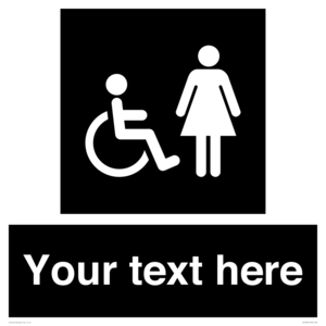 Custom information: black panel disabled and female